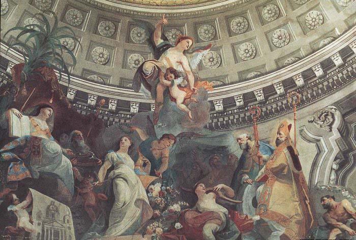 MAULBERTSCH, Franz Anton Ceiling decoration